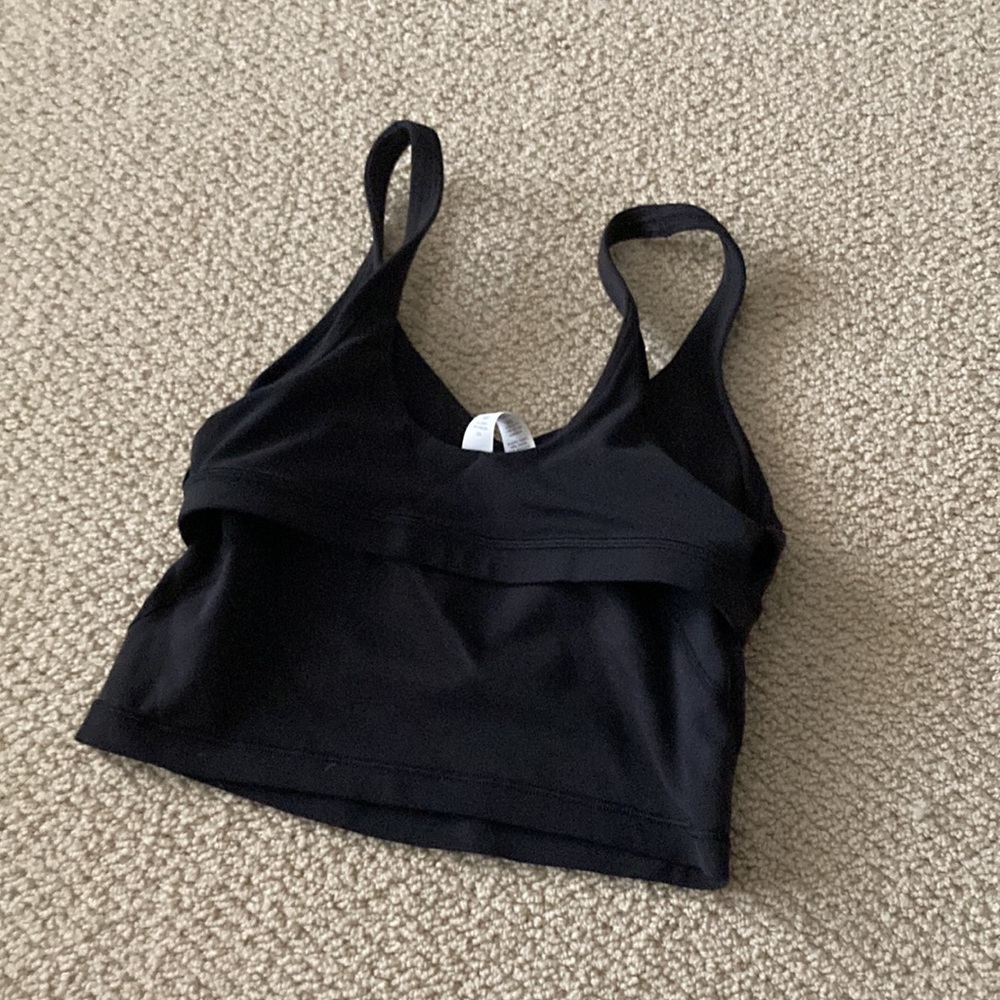 Lululemon Align Tank Black Size 4 Nulu Original Version 2020 Thin Strap Like New - Picture 7 of 7